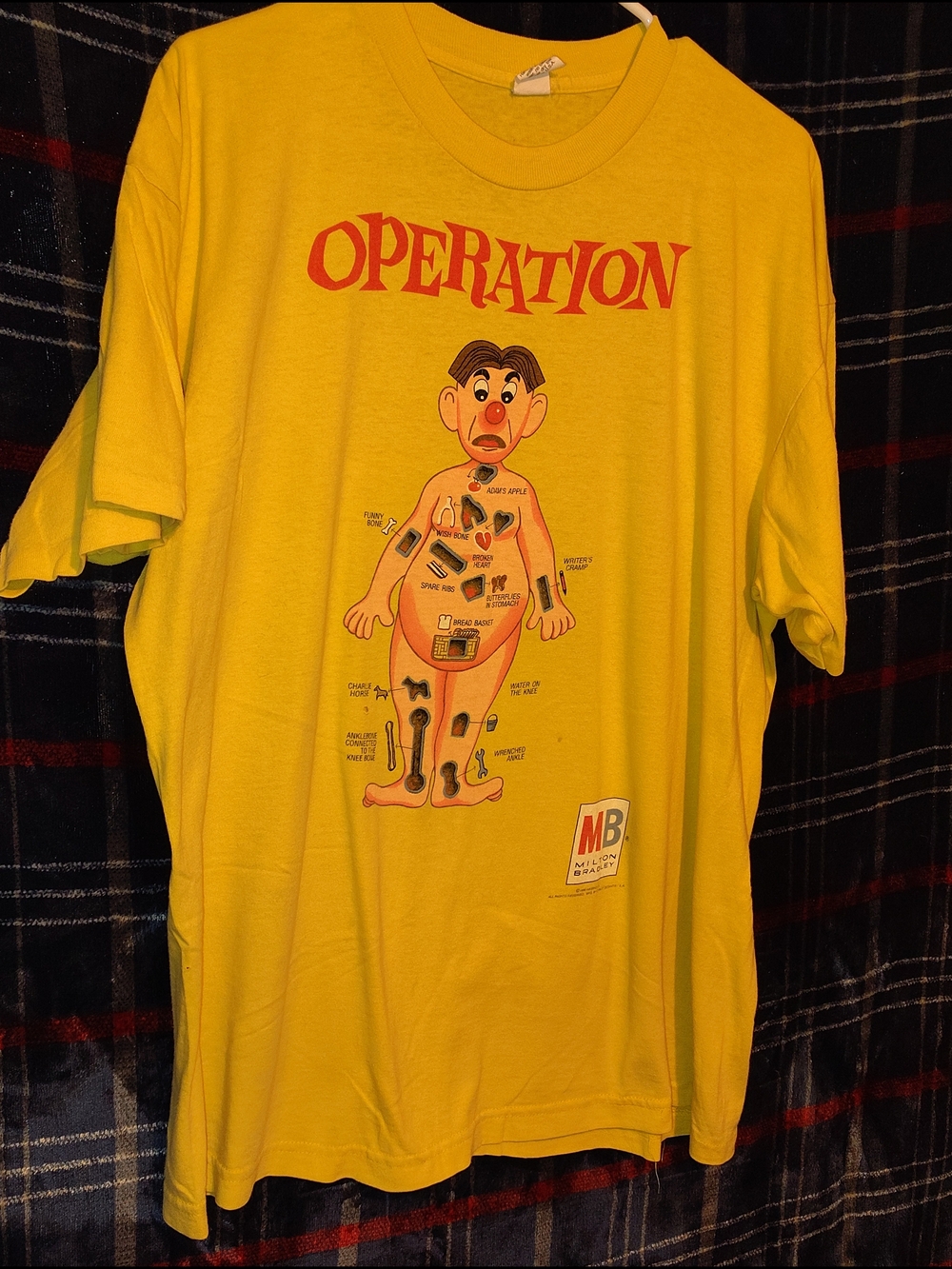 MB Yellow Operation Graphic Short Sleeve Tee